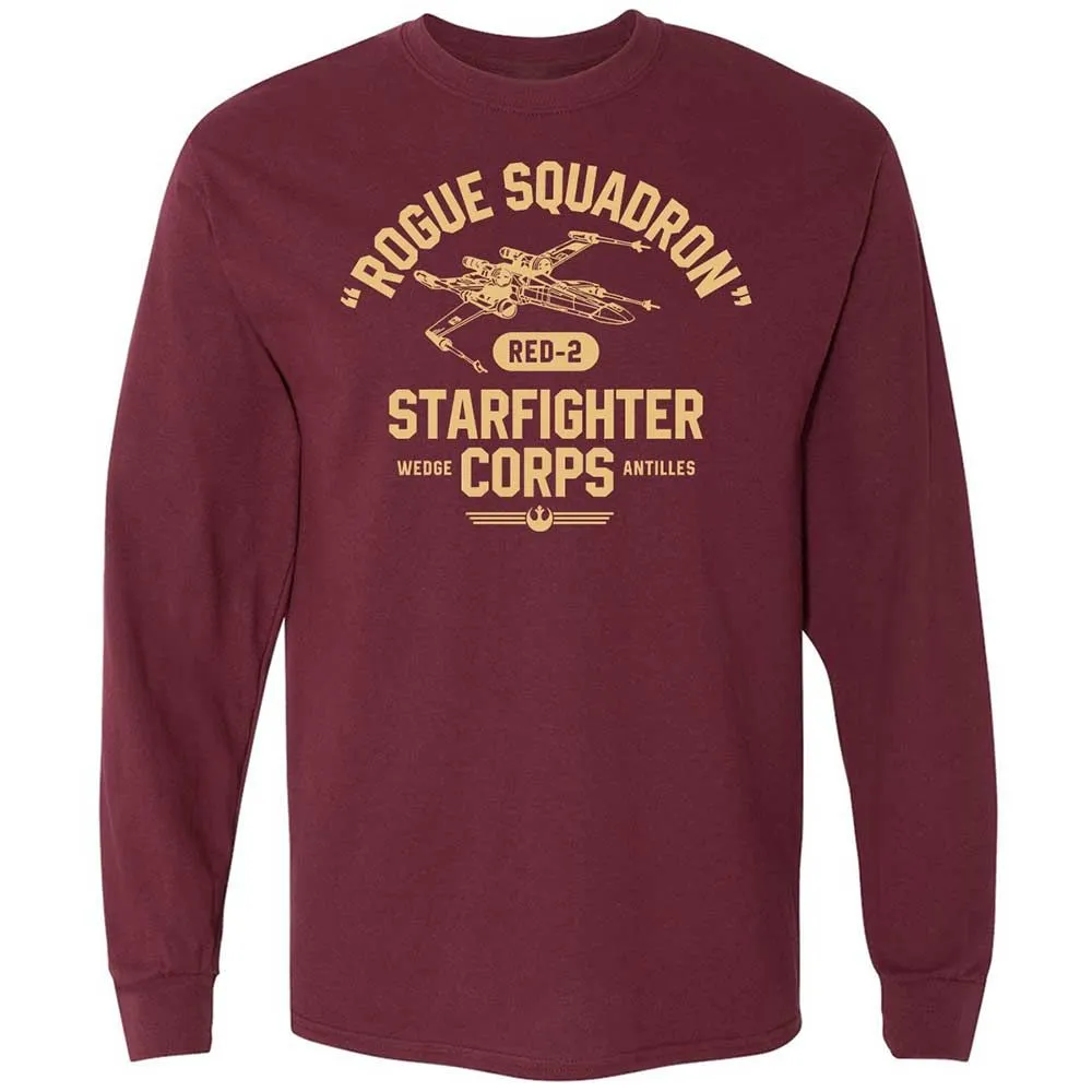Long Sleeve T-Shirt - QH8KUSDM - Maroon - 6