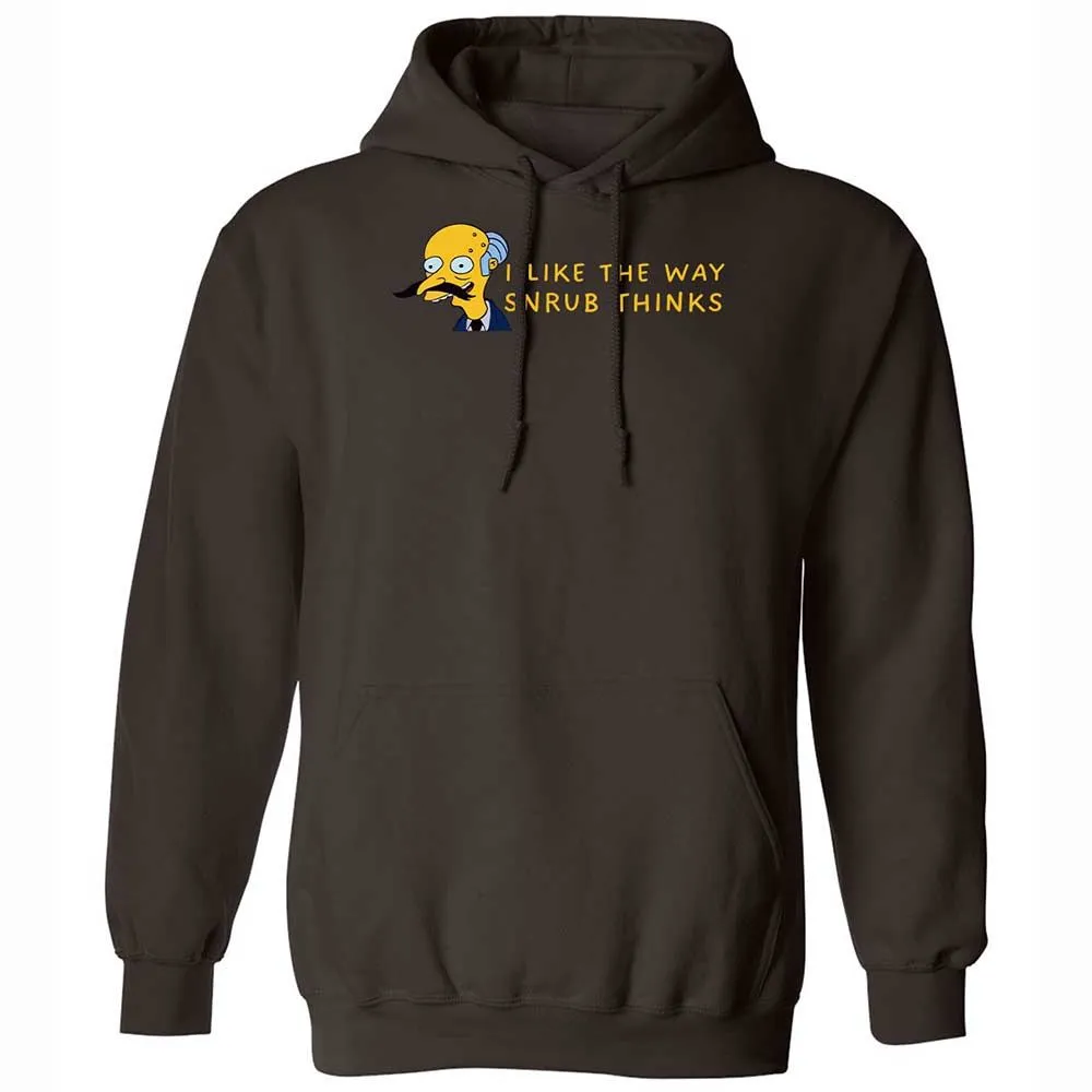 Classic Unisex Hoodie - DUL3K66F - Dark Chocolate - 6