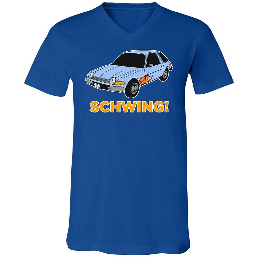 Unisex V-Neck T-Shirt - JB2PHA2D - True Royal - 4