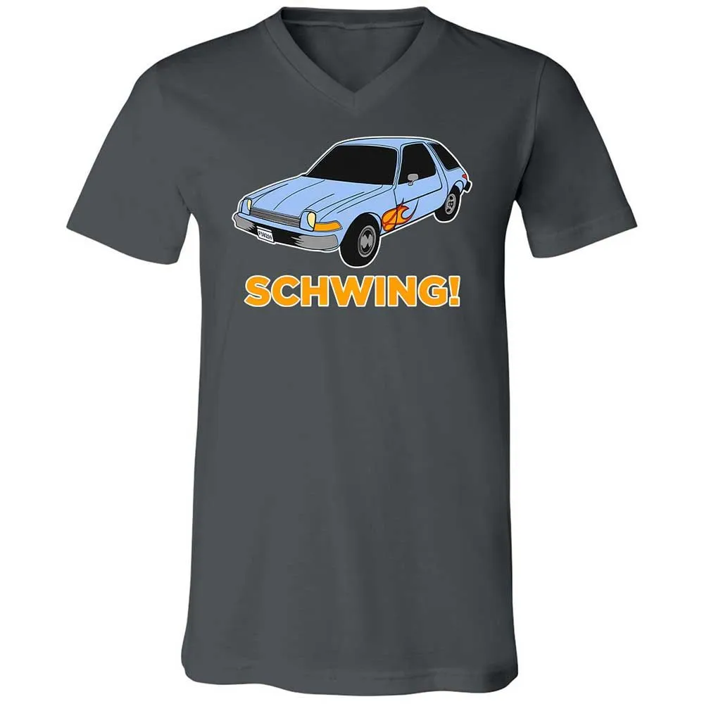 Unisex V-Neck T-Shirt - JB2PHA2D - Asphalt - 13
