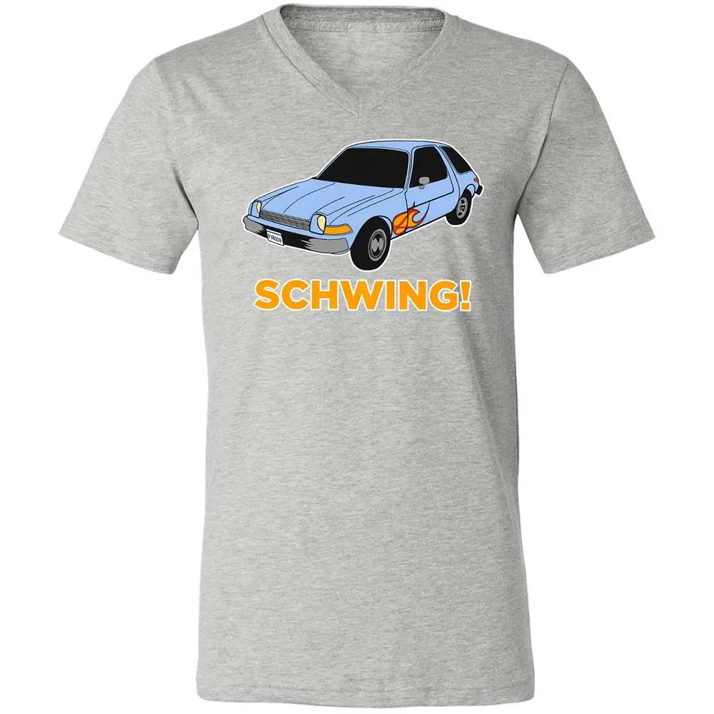 Unisex V-Neck T-Shirt - JB2PHA2D - Athletic Heather - 15
