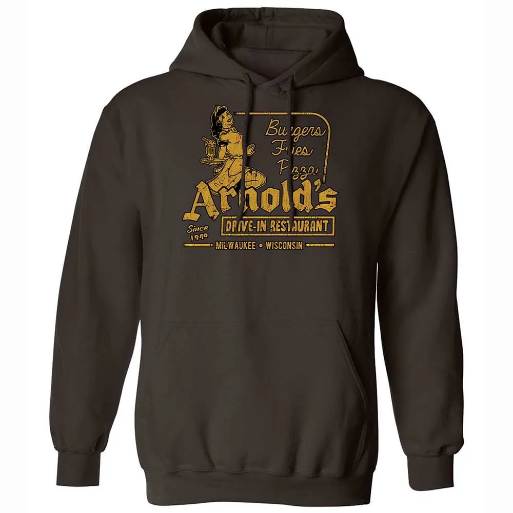 Classic Unisex Hoodie - T57PFM3M - Dark Chocolate - 6