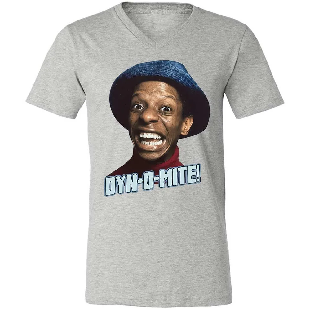 Unisex V-Neck T-Shirt - CCQ7XMJN - Athletic Heather - 15