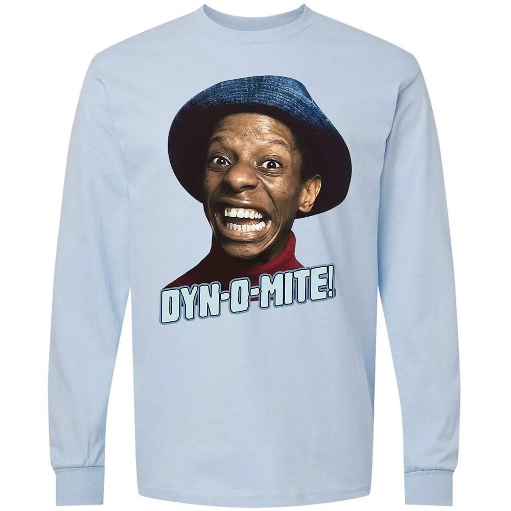 Long Sleeve T-Shirt - CLZF5J5W - Light Blue - 18