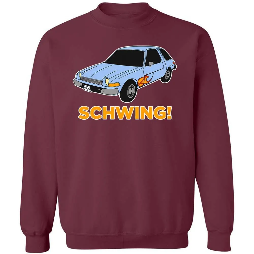 Classic Unisex Sweatshirt - P89ZLUZ8 - Maroon - 8