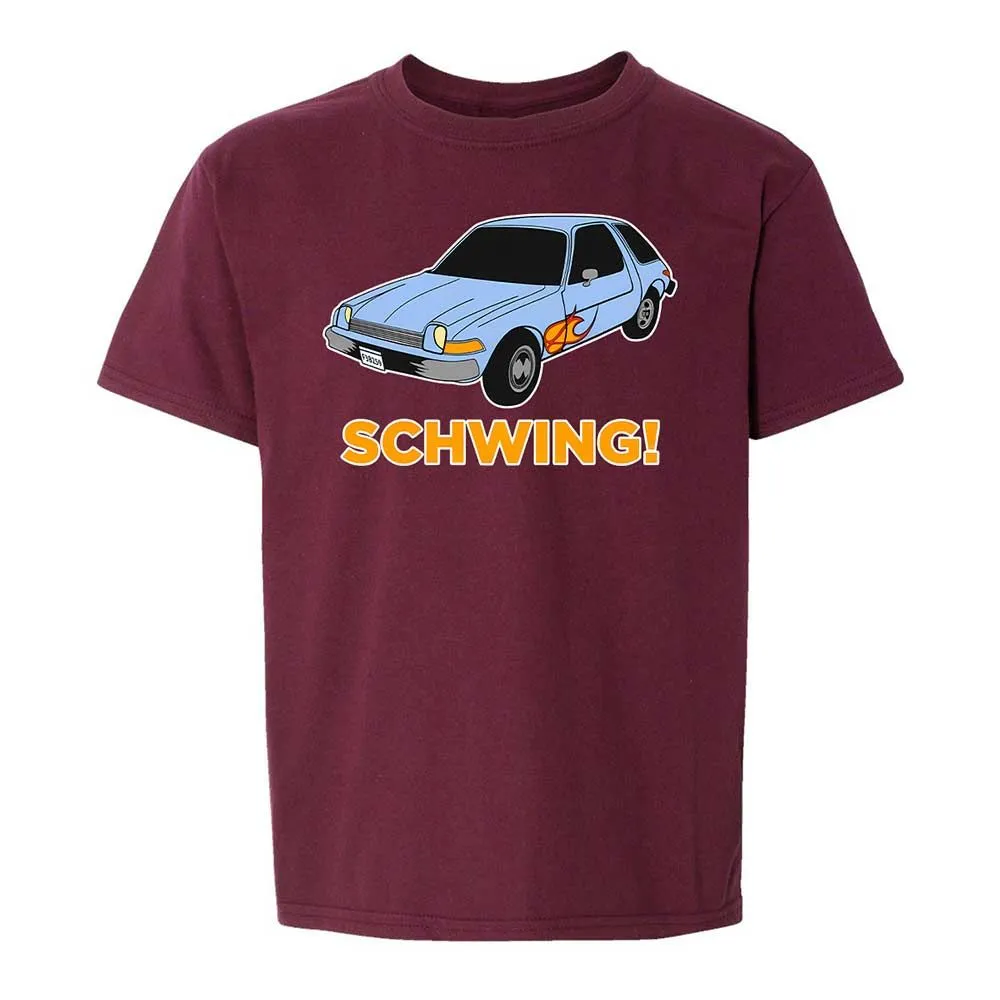Kids T-Shirt - PLS1RTHW - Maroon - 14