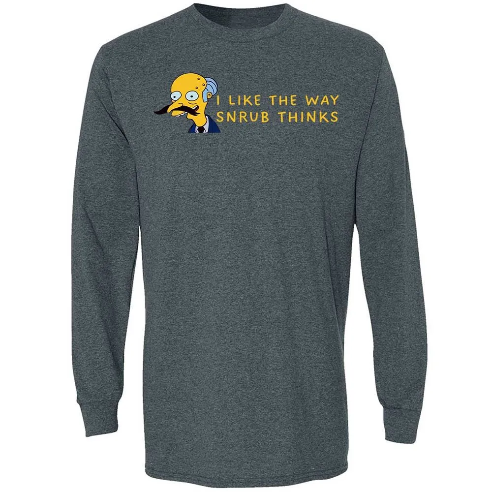 Long Sleeve T-Shirt - 3FCRPHT1 - Dark Heather - 5