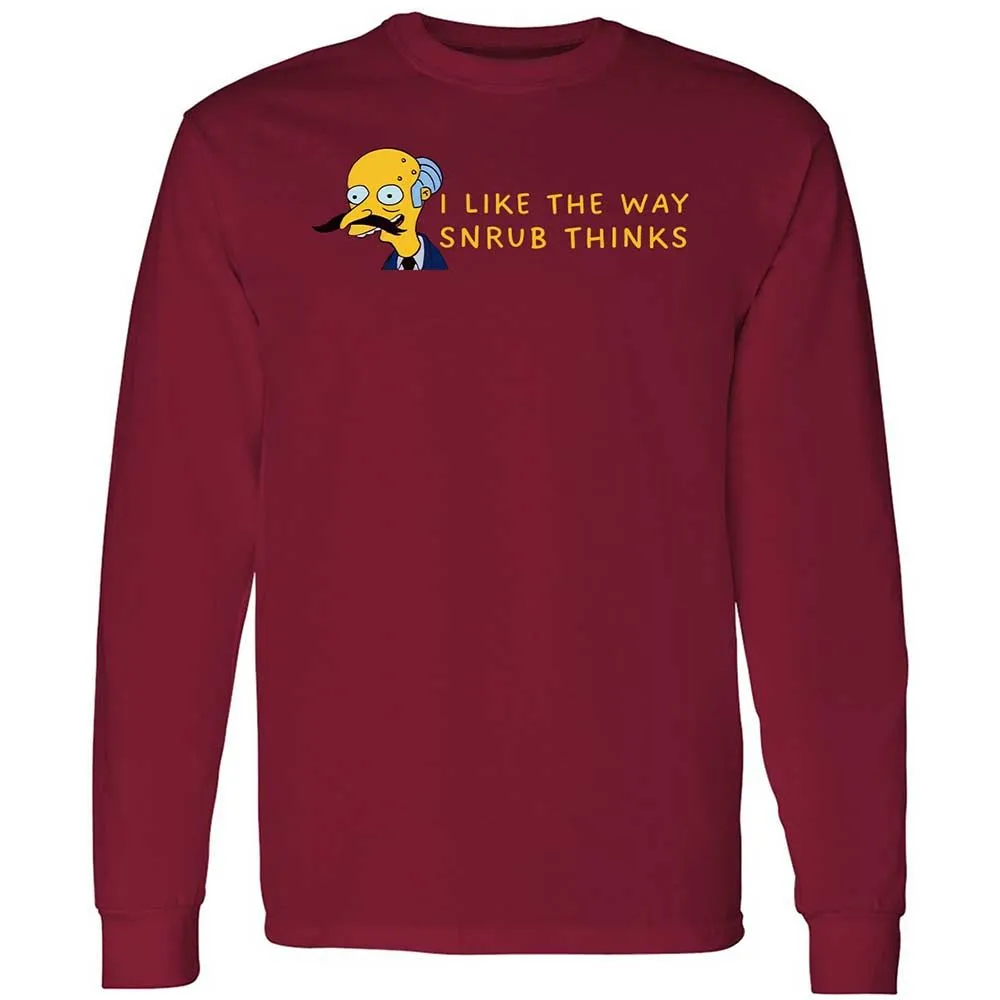 Long Sleeve T-Shirt - 3FCRPHT1 - Cardinal Red - 7