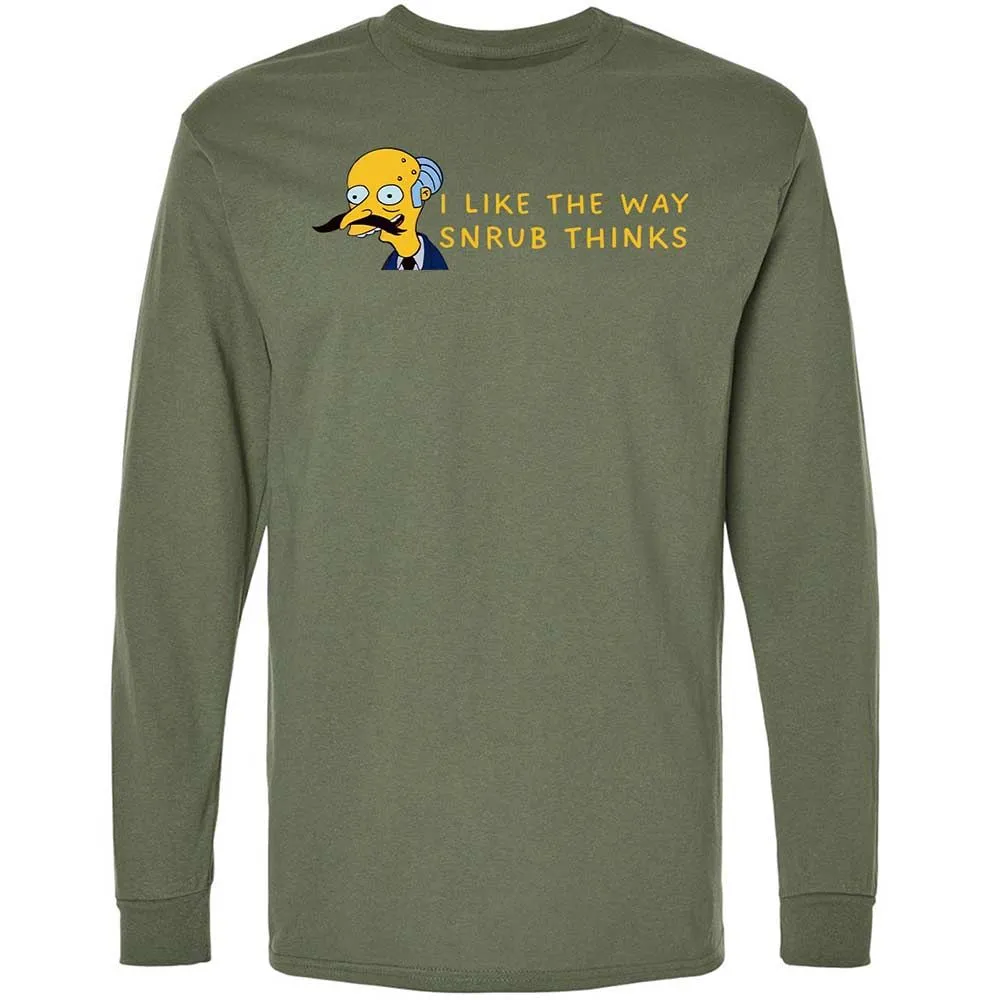 Long Sleeve T-Shirt - 3FCRPHT1 - Military Green - 9