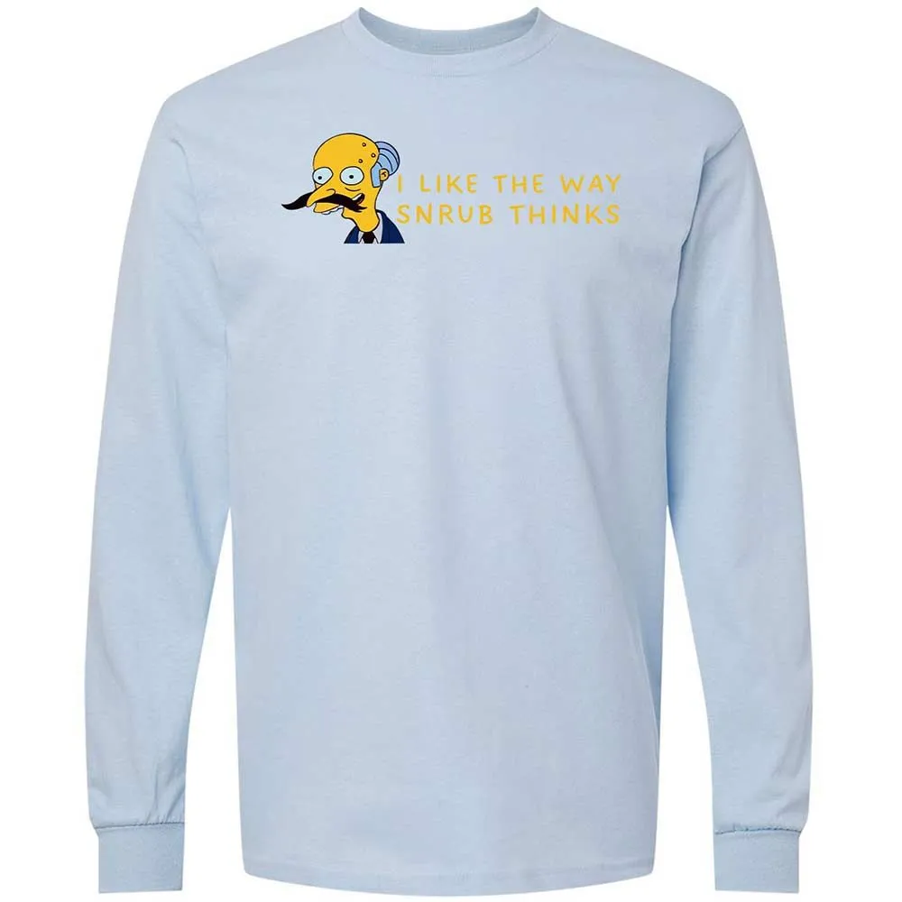 Long Sleeve T-Shirt - 3FCRPHT1 - Light Blue - 18