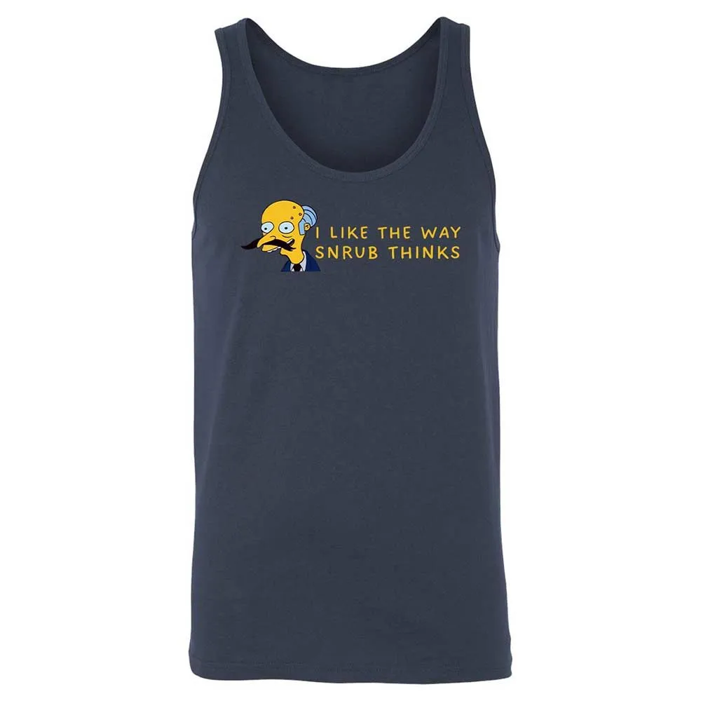 Unisex Jersey Tank - GWTHGWSE - Navy - 2