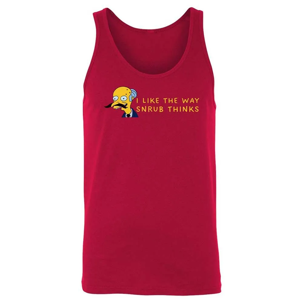 Unisex Jersey Tank - GWTHGWSE - Red - 6