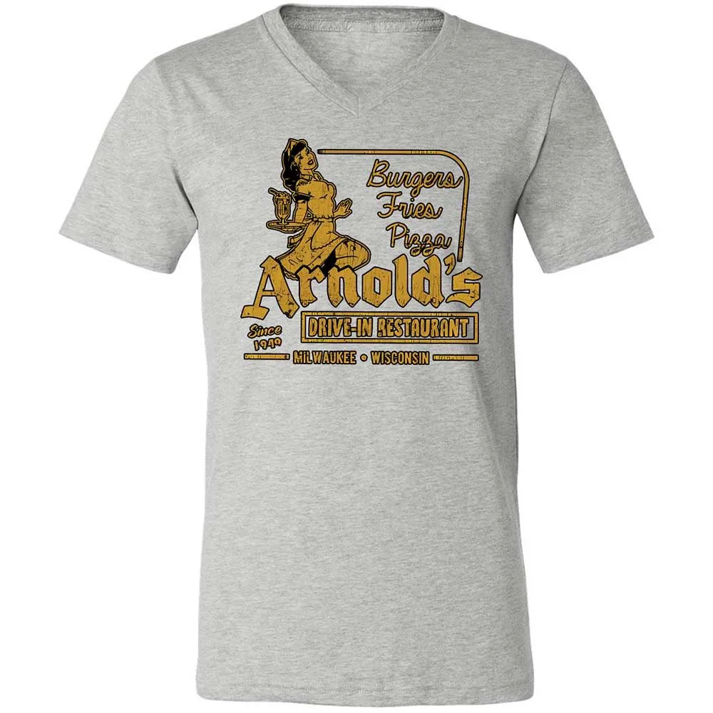 Unisex V-Neck T-Shirt - FBBYRD4L - Athletic Heather - 15