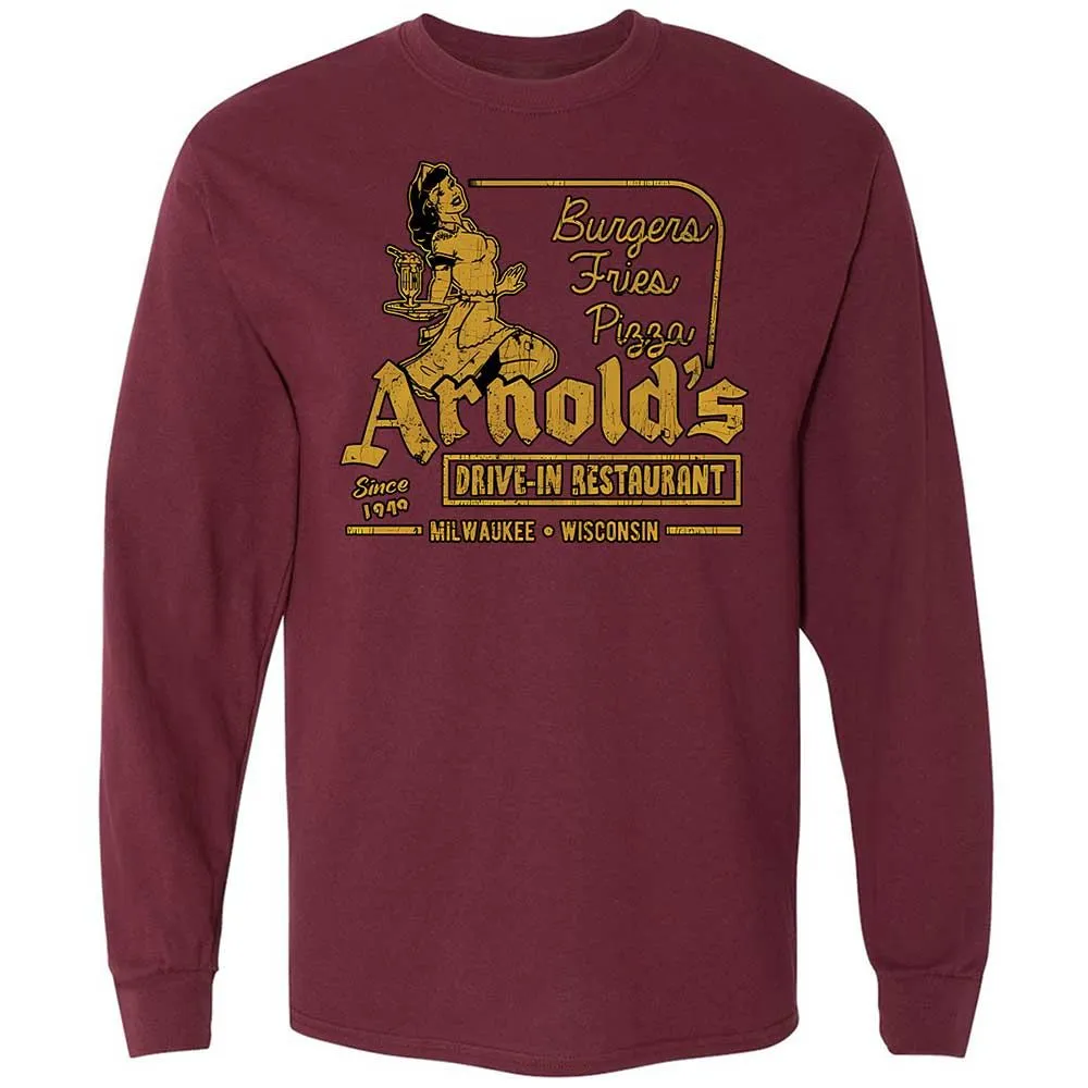 Long Sleeve T-Shirt - J6GECCKZ - Maroon - 6