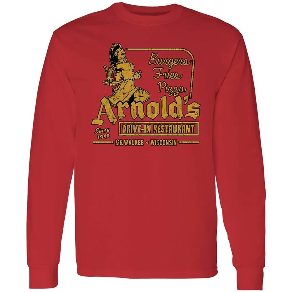 Long Sleeve T-Shirt - J6GECCKZ - Red - 11