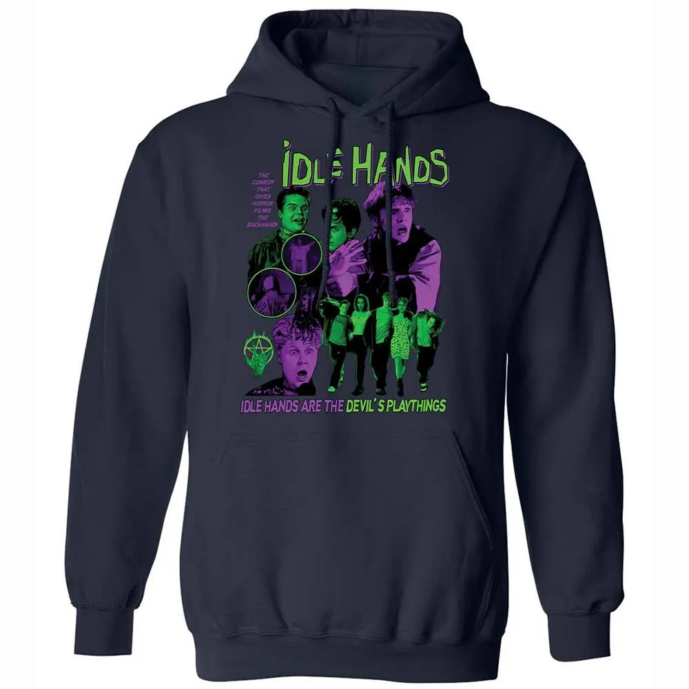 Idle hands are the Devil's playthings - Navy - 2