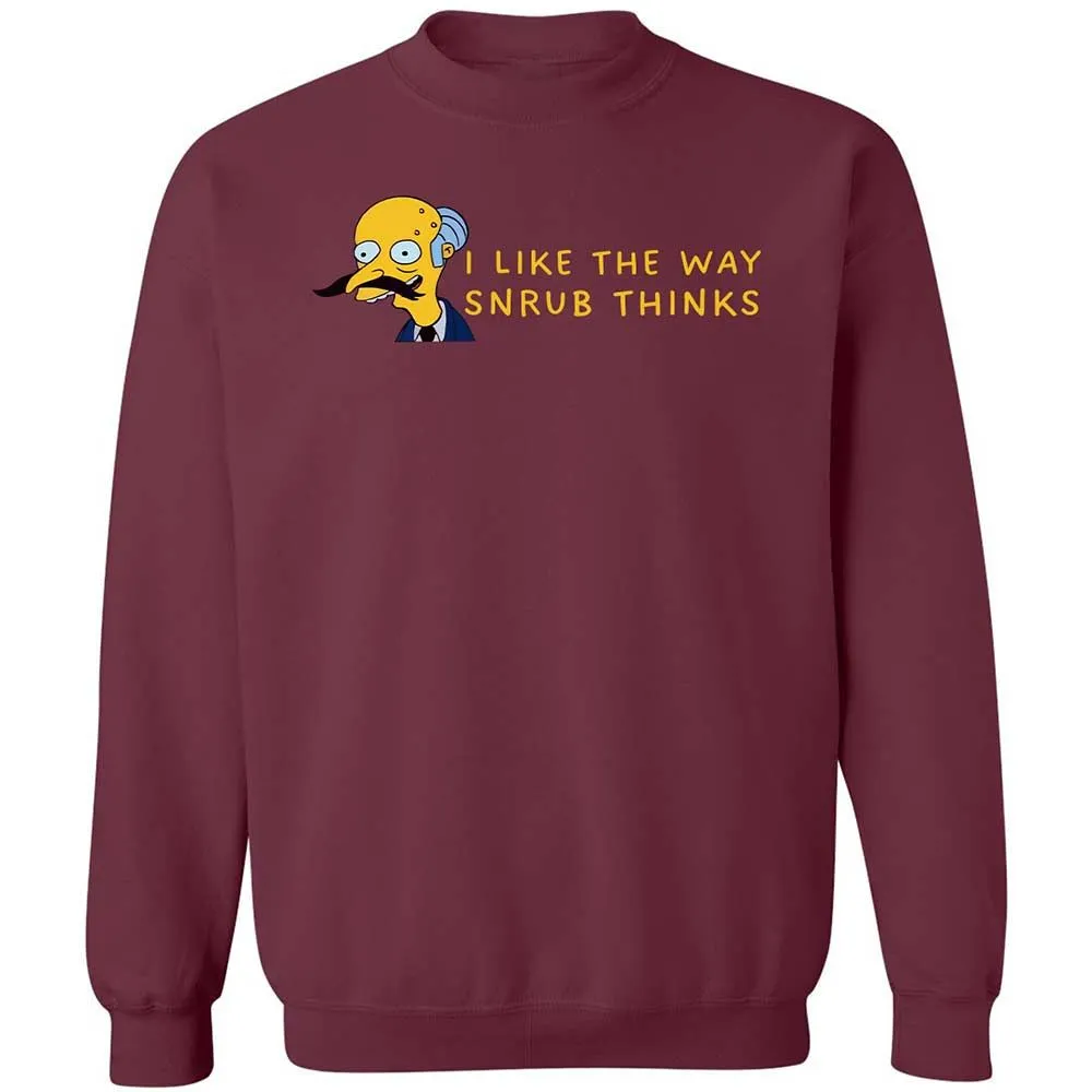 Classic Unisex Sweatshirt - ERP6ALA8 - Maroon - 8
