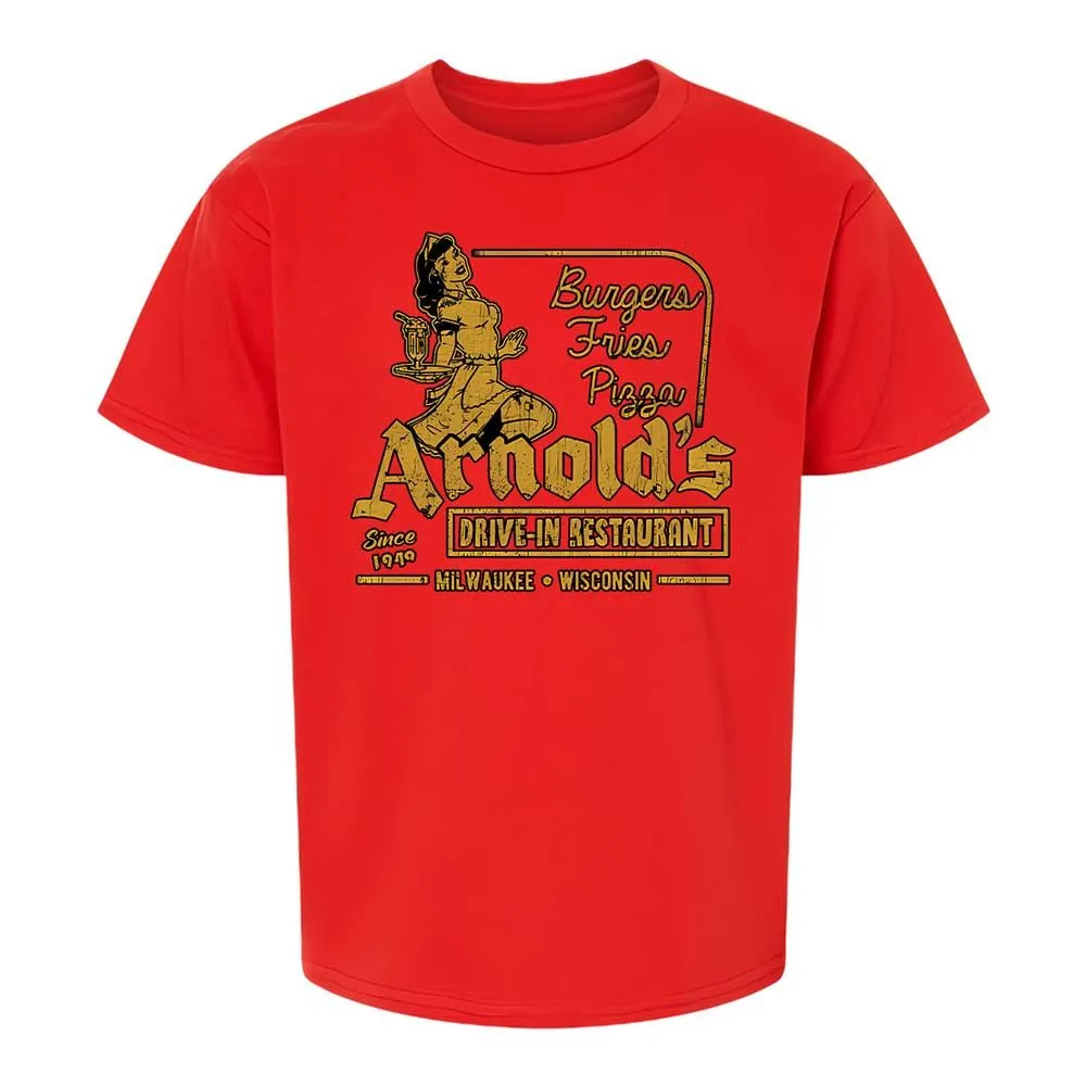 Kids T-Shirt - K8L4P72X - Red - 8