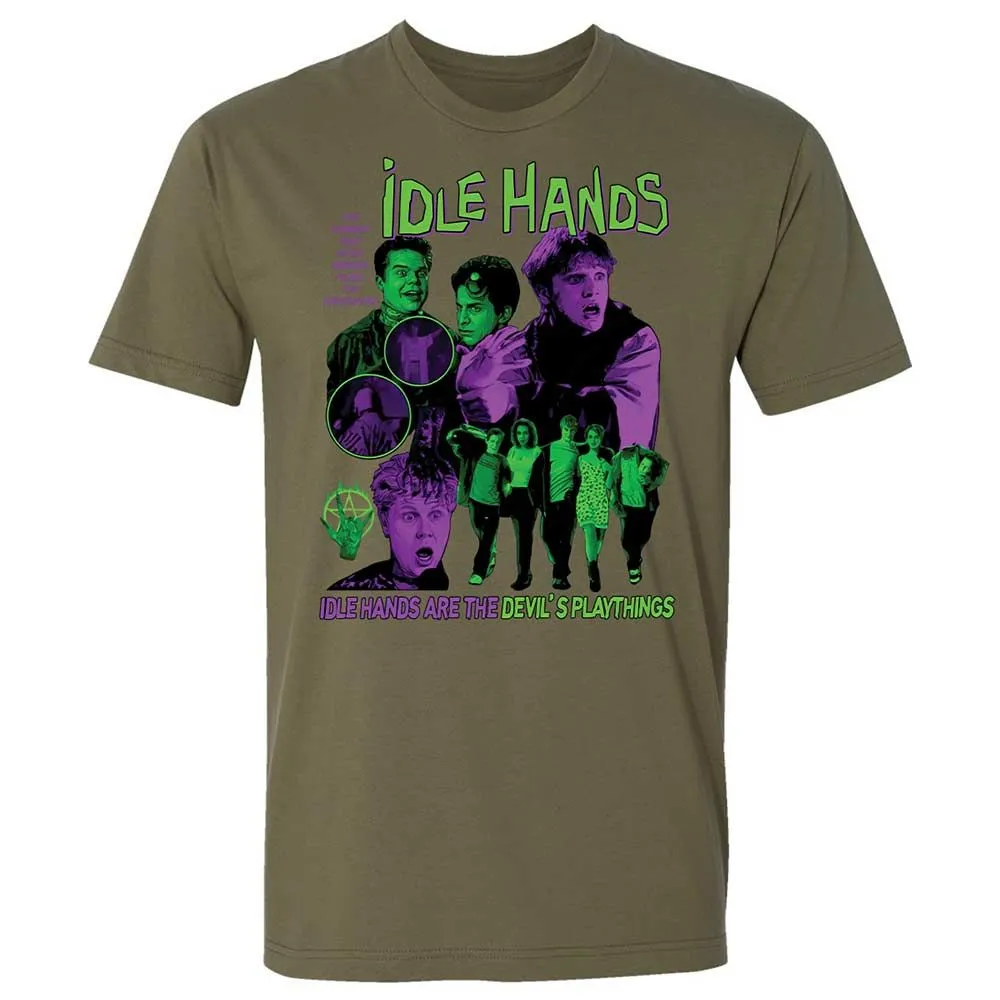 Idle hands are the Devil's playthings - Military Green - 8