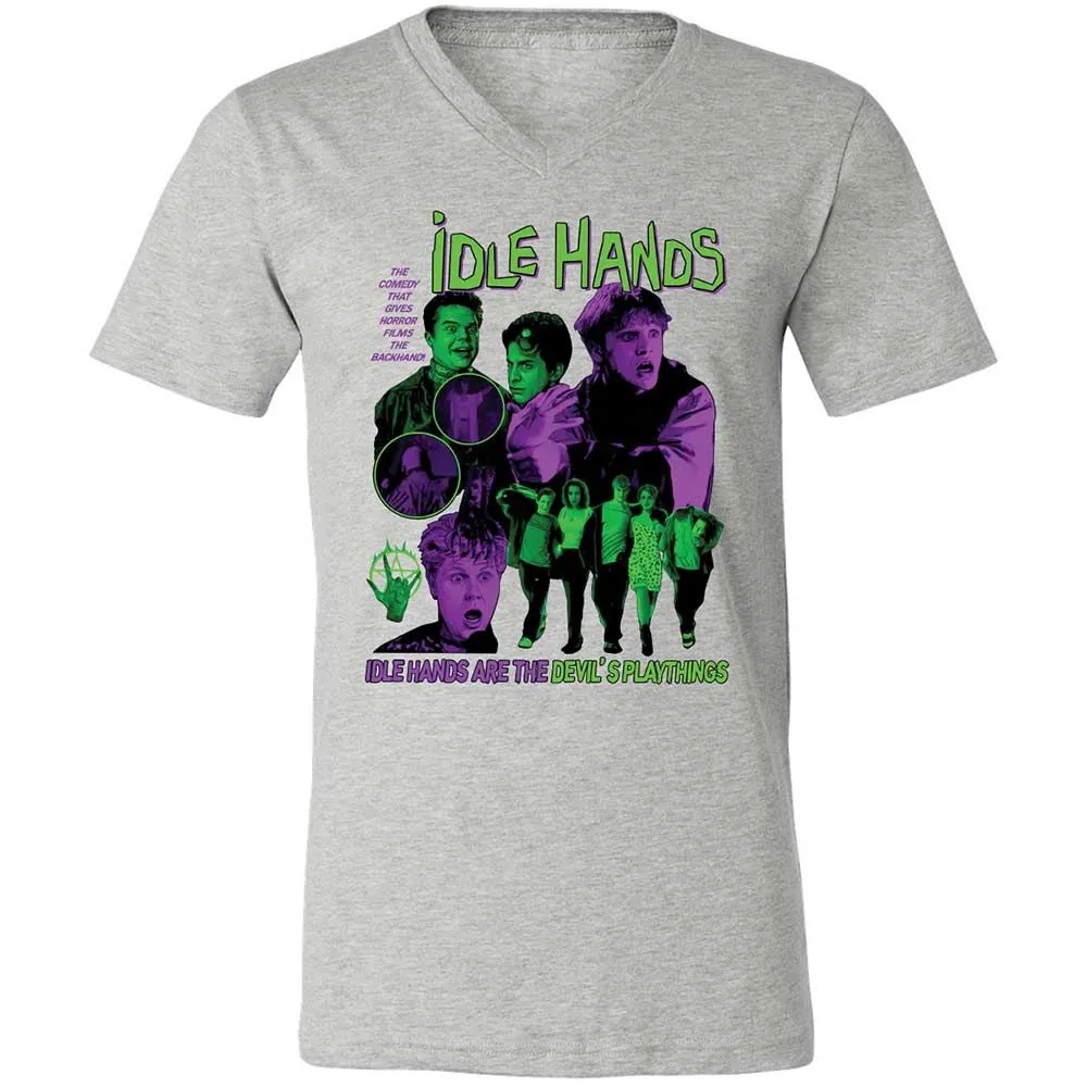 Idle hands are the Devil's playthings - Athletic Heather - 15