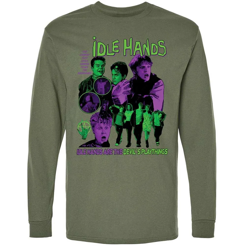 Idle hands are the Devil's playthings - Military Green - 9