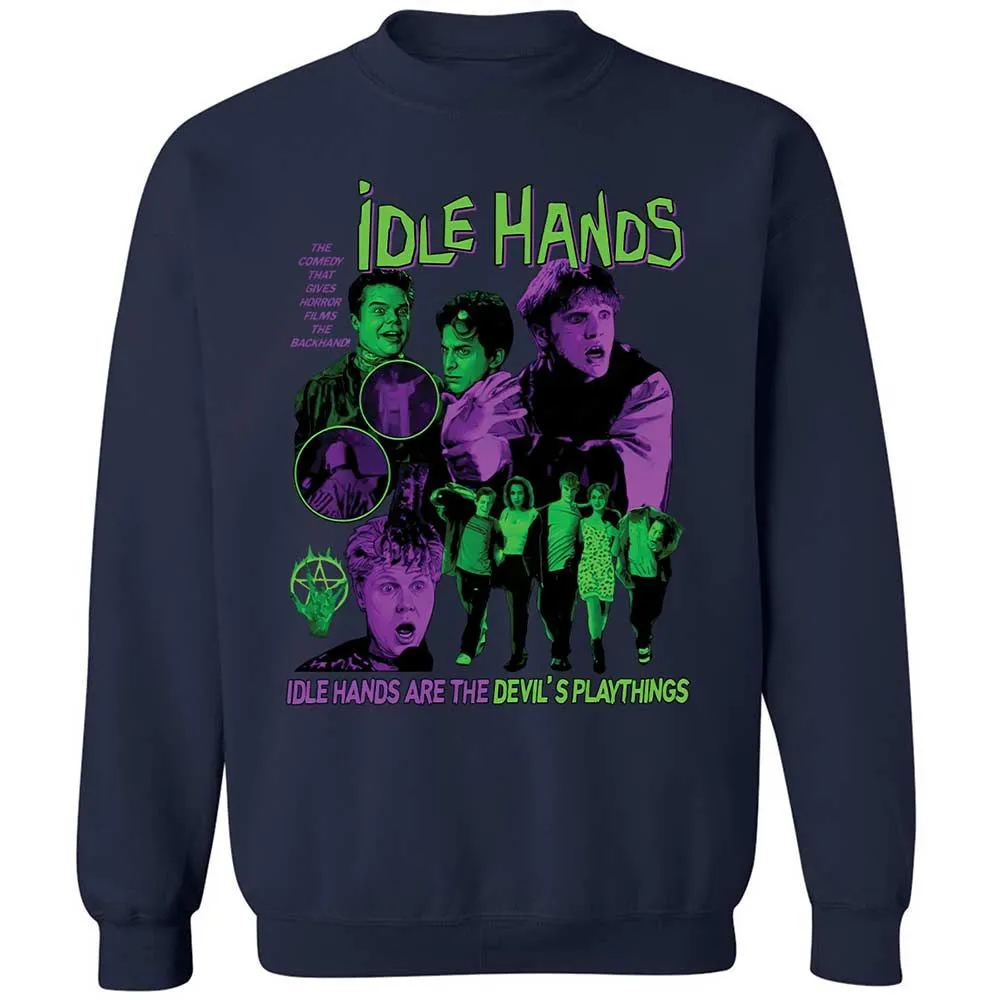 Idle hands are the Devil's playthings - Navy - 2