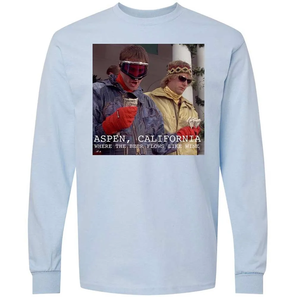 Long Sleeve T-Shirt - 8NG5ZDS5 - Light Blue - 18