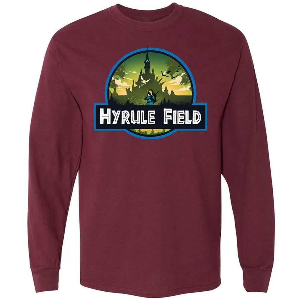 Long Sleeve T-Shirt - 3UTXS7HP - Maroon - 6