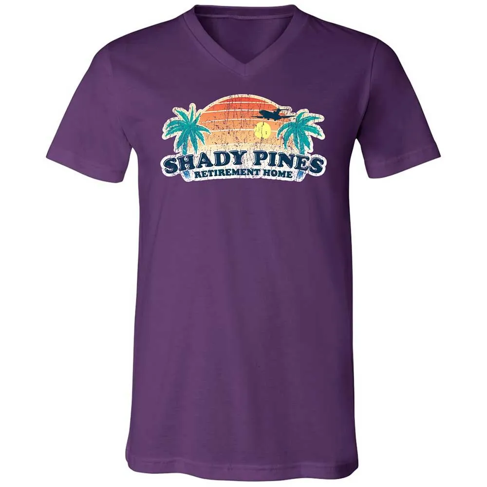 Unisex V-Neck T-Shirt - E35MQKQS - Team Purple - 10