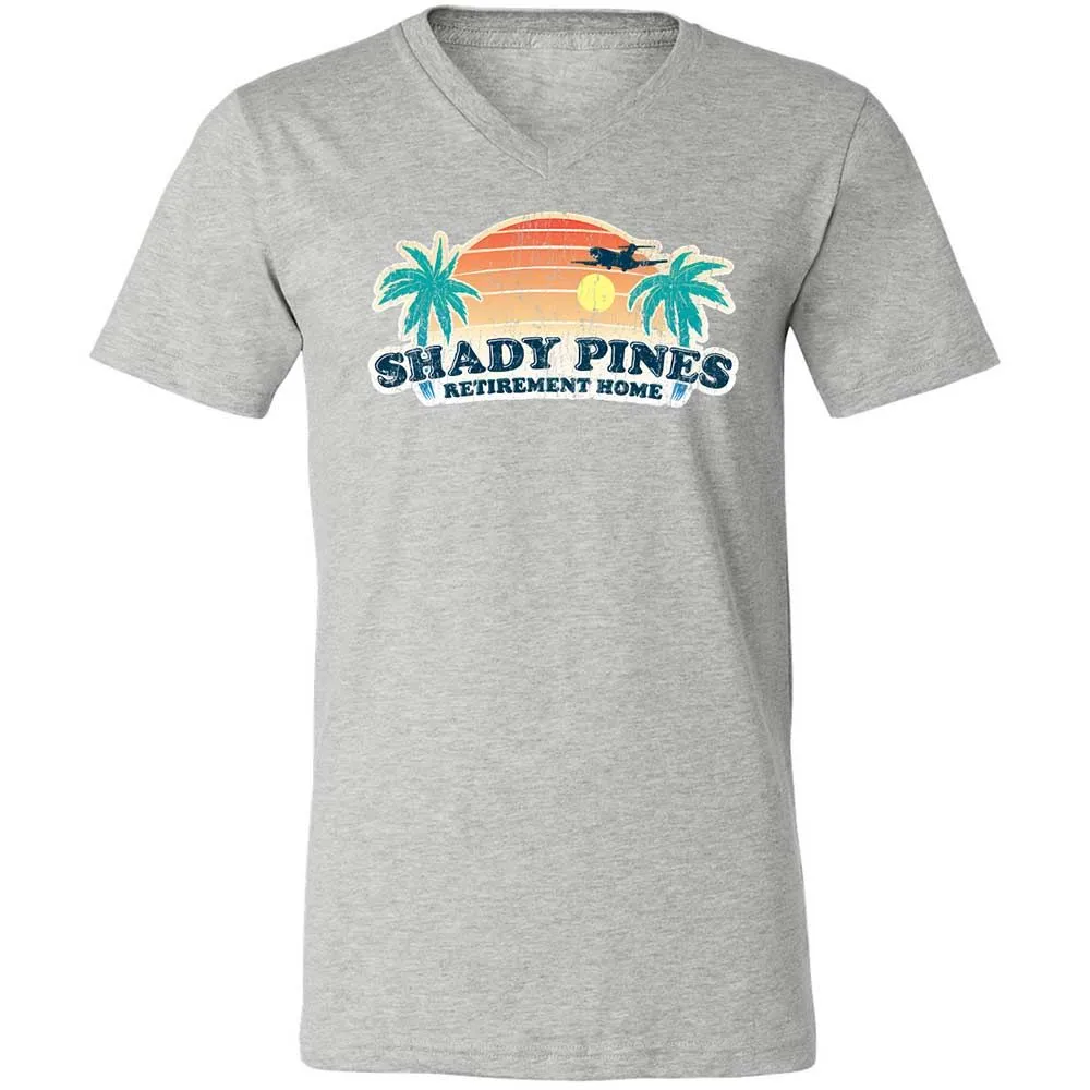 Unisex V-Neck T-Shirt - E35MQKQS - Athletic Heather - 15