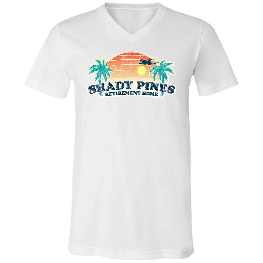 Unisex V-Neck T-Shirt - E35MQKQS - White - 16