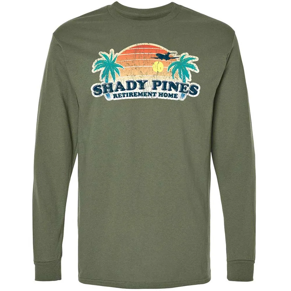 Long Sleeve T-Shirt - P4G3LX1J - Military Green - 9