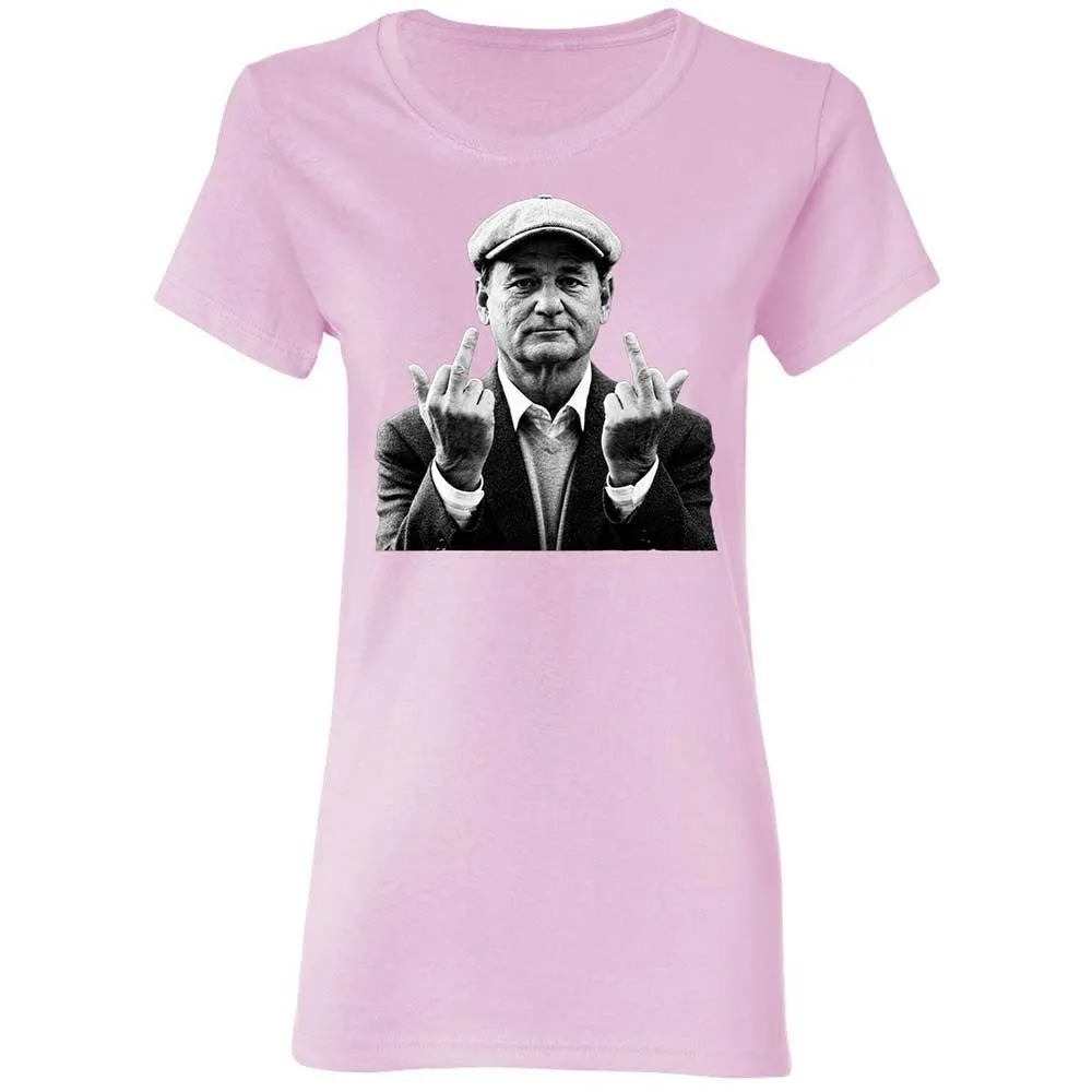 Bill Murray Middle Finger - Light Pink - 8