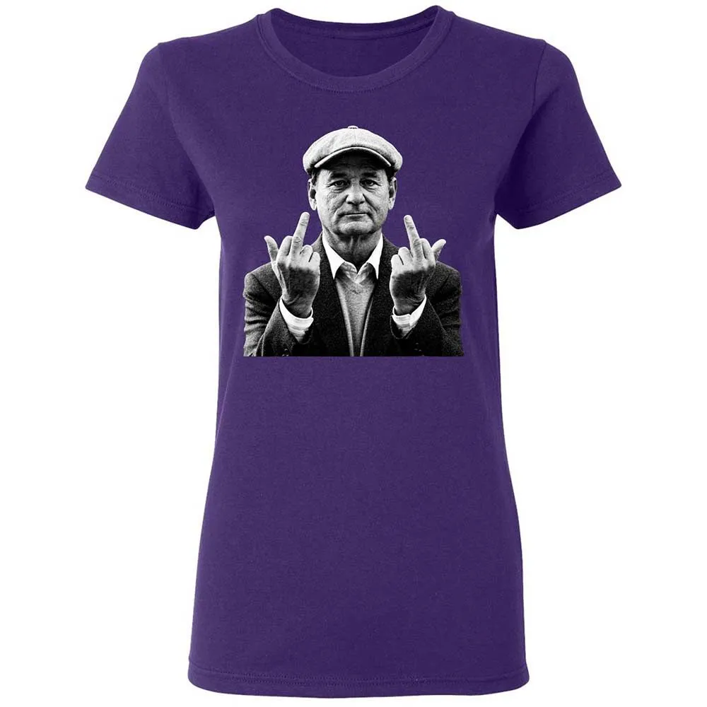 Bill Murray Middle Finger - Purple - 10