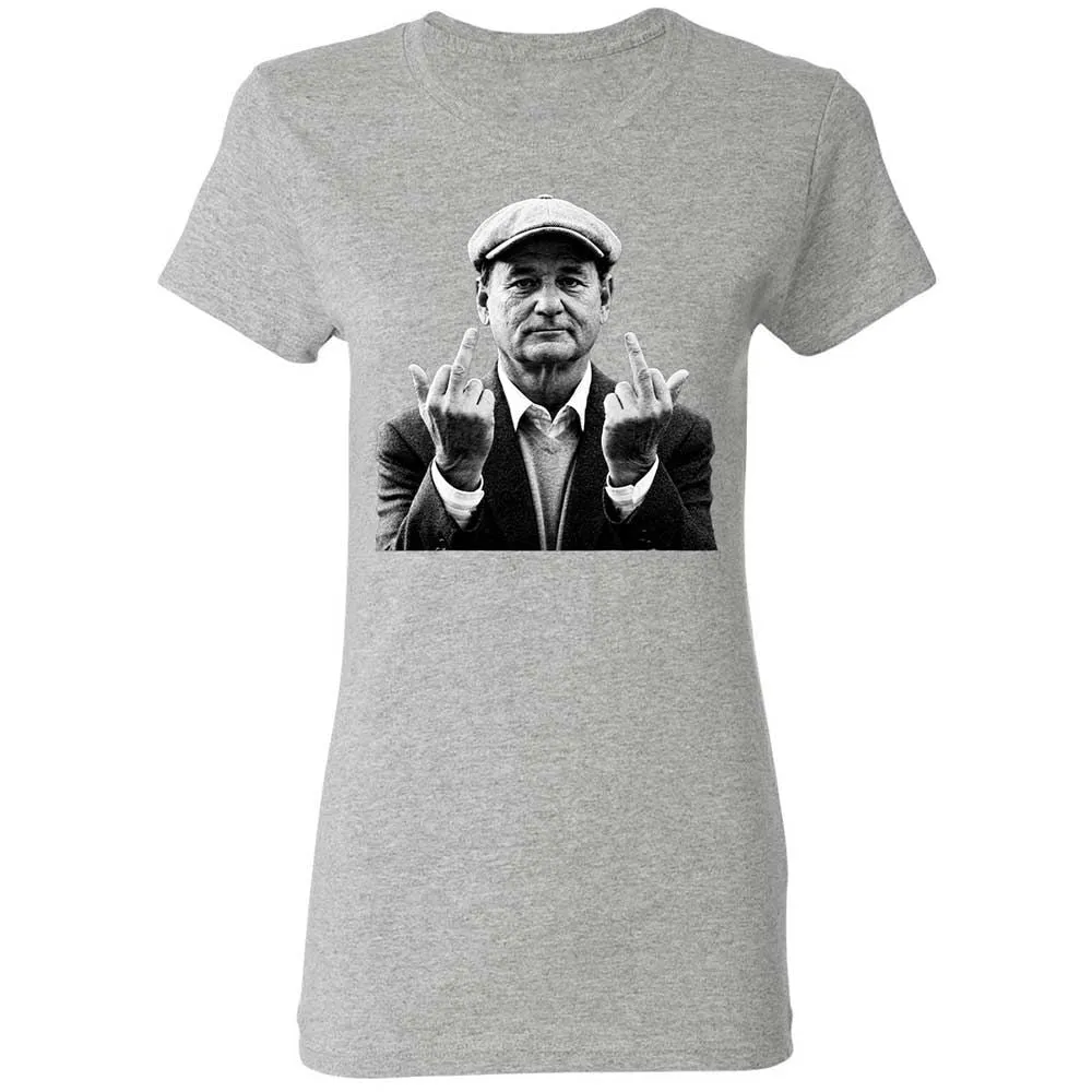 Bill Murray Middle Finger - Sport Grey - 14