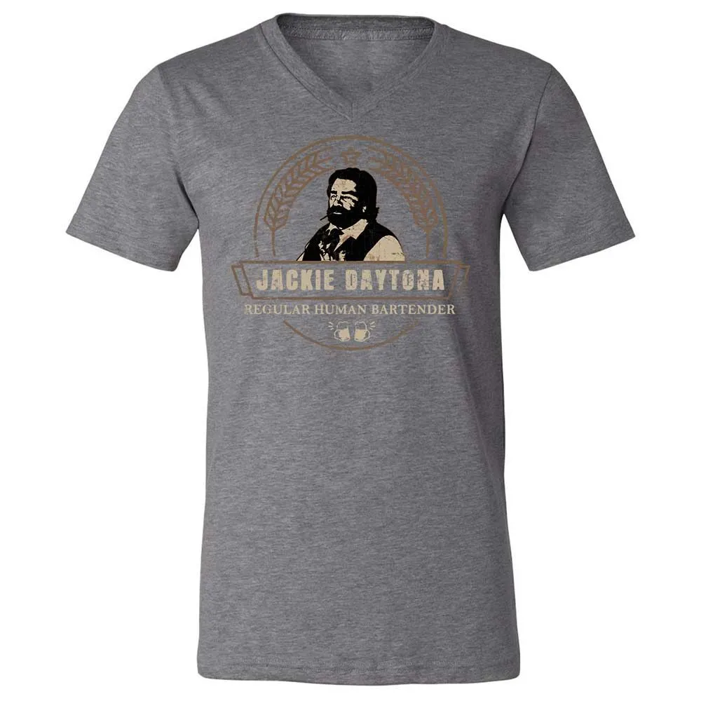 Unisex V-Neck T-Shirt - U41WMN4X - Deep Heather - 14