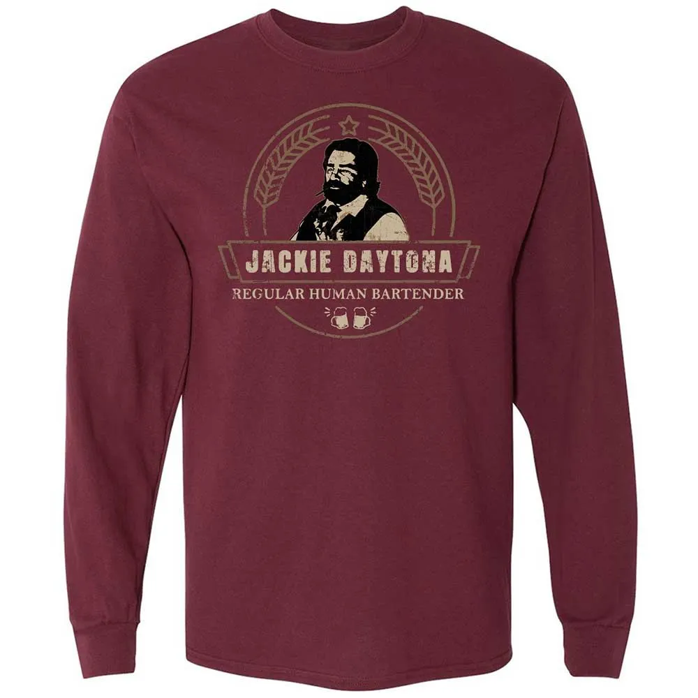 Long Sleeve T-Shirt - 6TFVGC14 - Maroon - 6