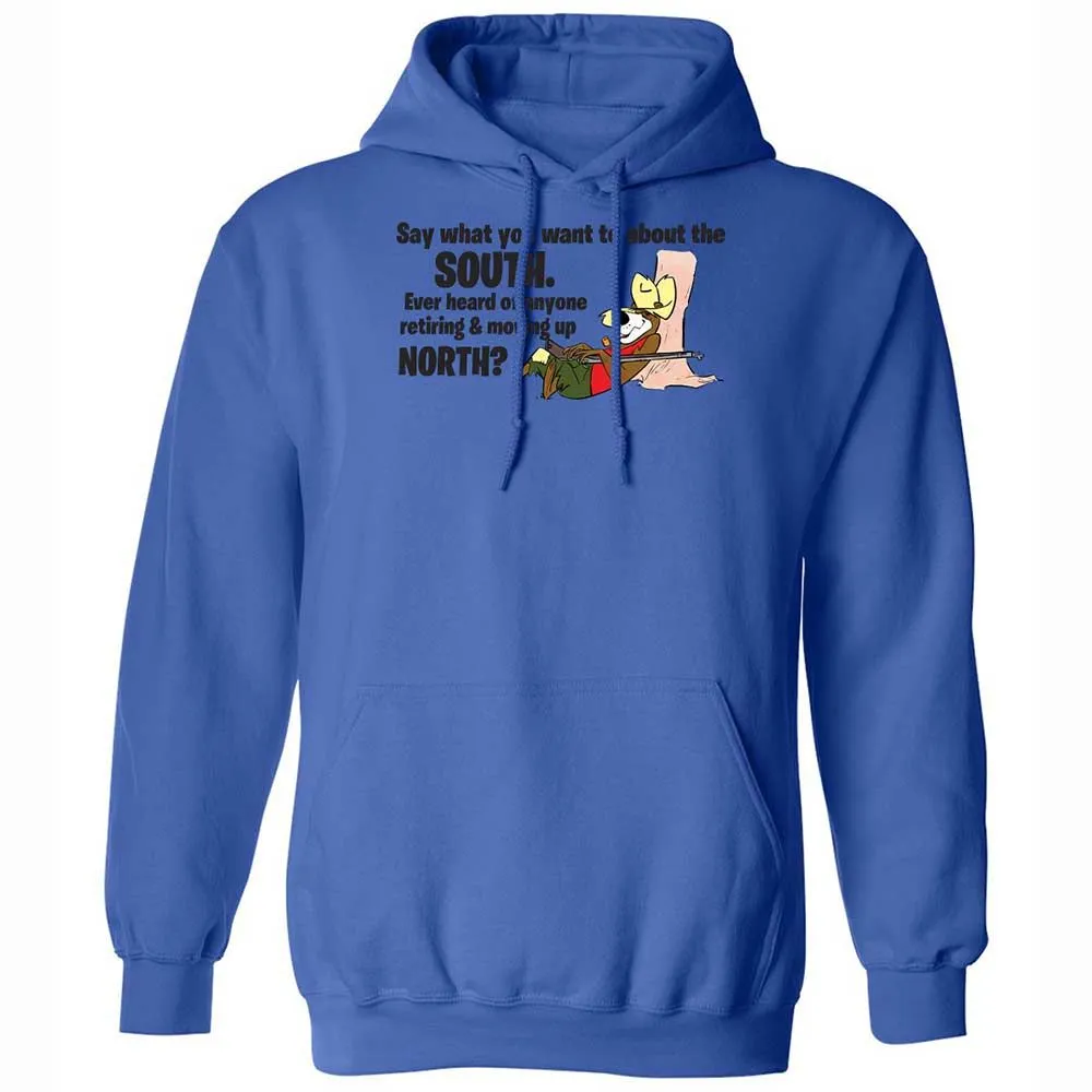 Classic Unisex Hoodie - WBRB98PH - Royal - 4