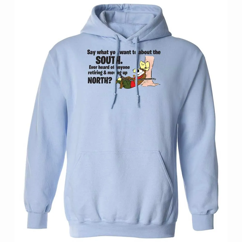 Classic Unisex Hoodie - WBRB98PH - Light Blue - 5