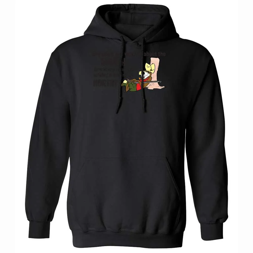 Classic Unisex Hoodie - WBRB98PH - Black - 14