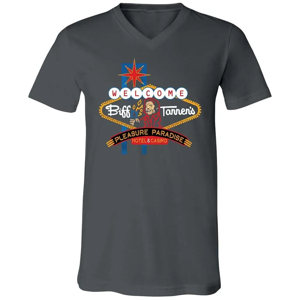 Unisex V-Neck T-Shirt - 65NG5M7V - Asphalt - 13