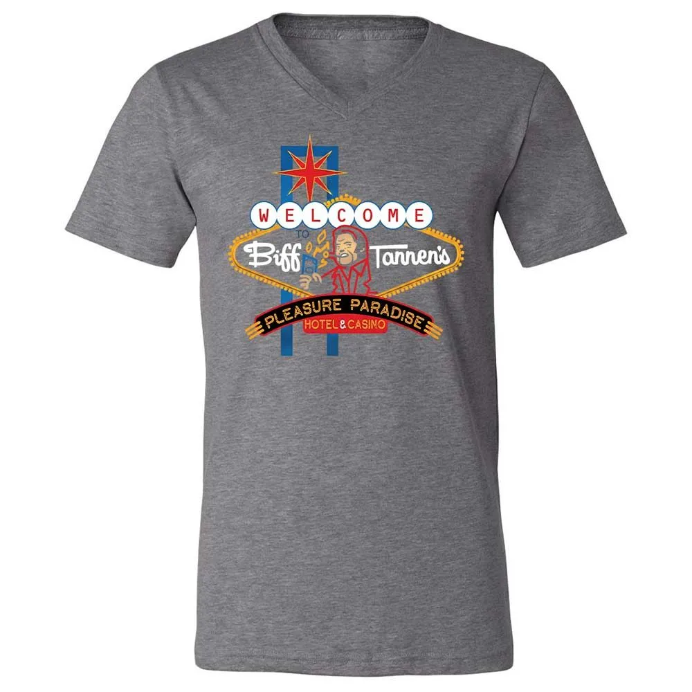 Unisex V-Neck T-Shirt - 65NG5M7V - Deep Heather - 14