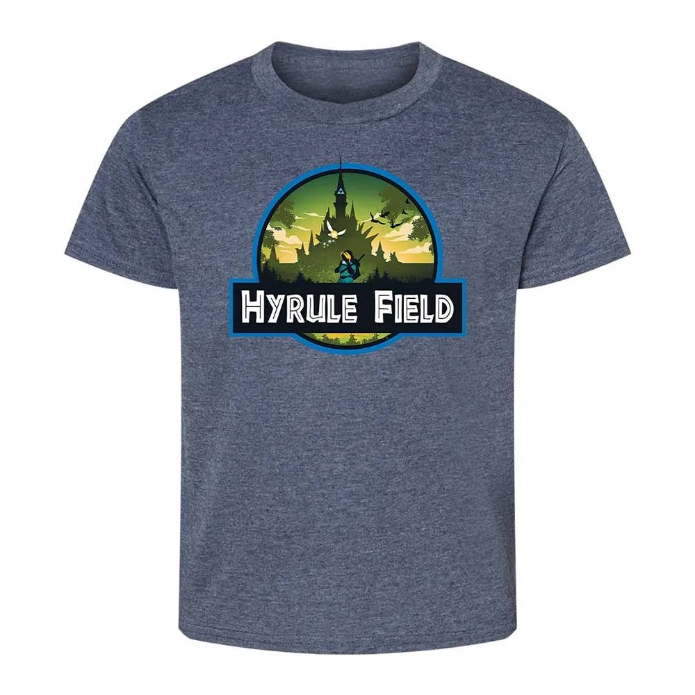 Kids T-Shirt - XVSP5RHW - Heather Navy - 9