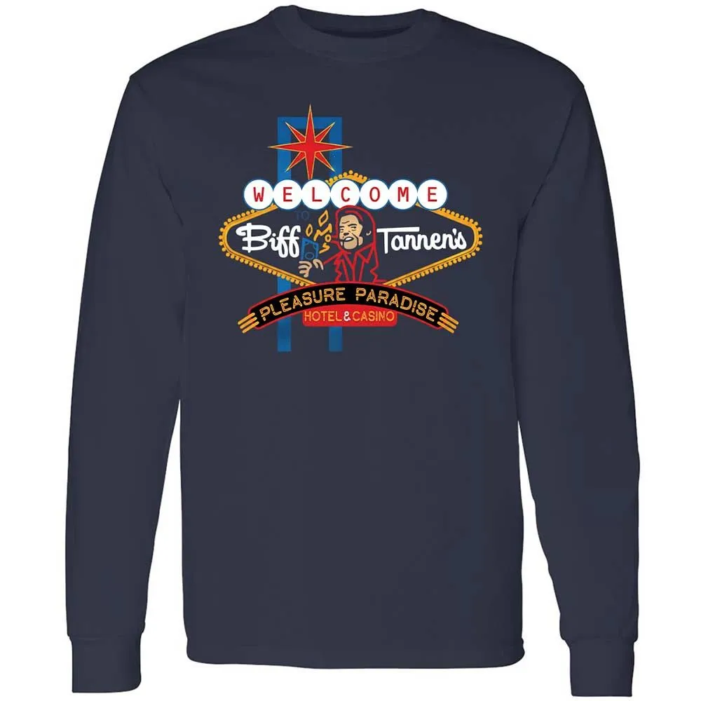 Long Sleeve T-Shirt - 878BXCDC - Navy - 2