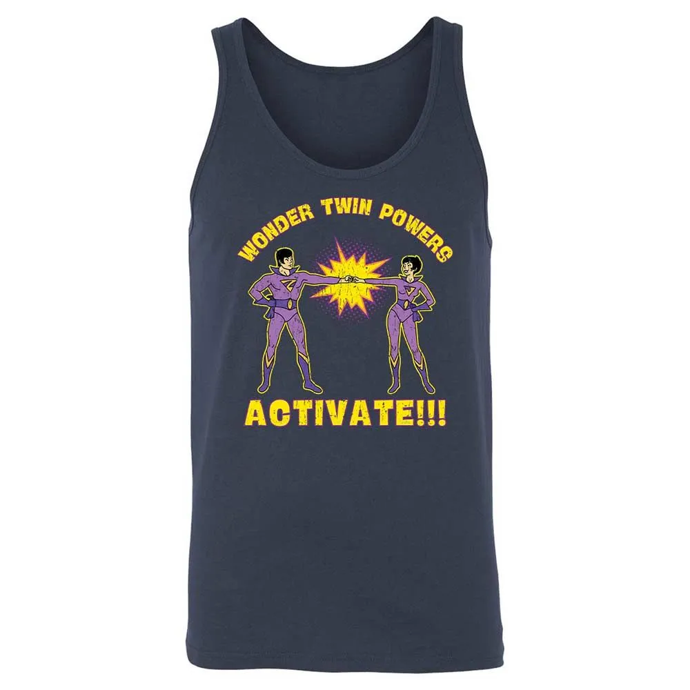 Unisex Jersey Tank - QCM35JYC - Navy - 2