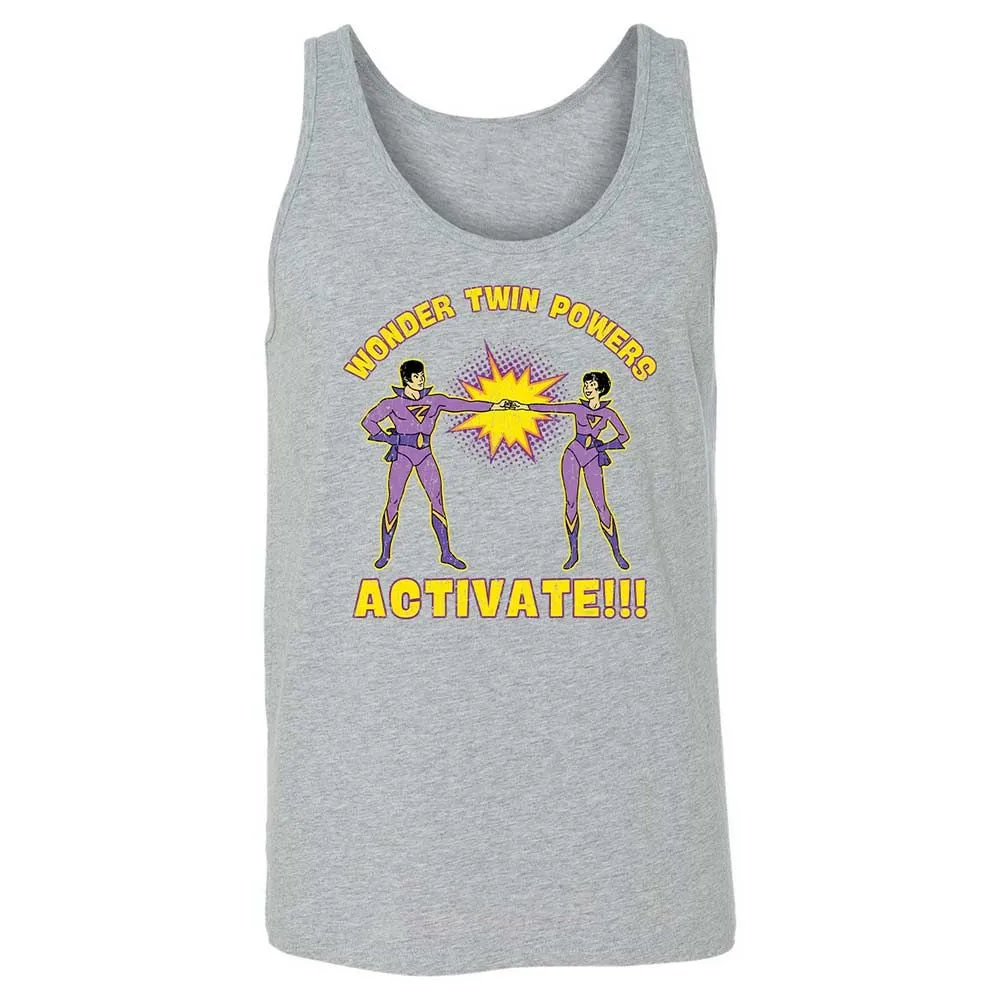 Unisex Jersey Tank - QCM35JYC - Athletic Heather - 10