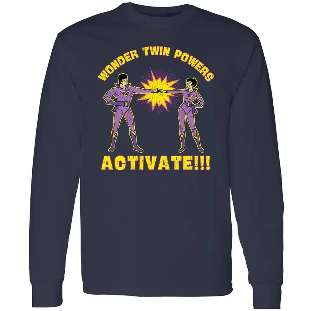 Long Sleeve T-Shirt - WC58D6PH - Navy - 2