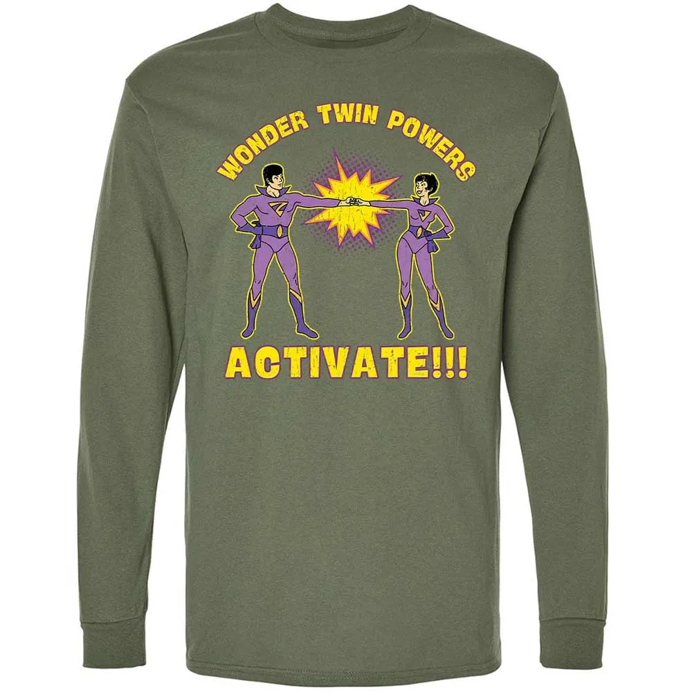 Long Sleeve T-Shirt - WC58D6PH - Military Green - 9