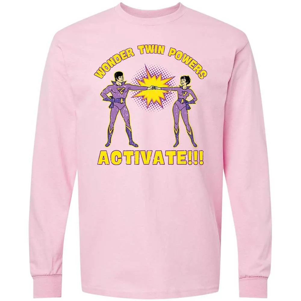 Long Sleeve T-Shirt - WC58D6PH - Light Pink - 16