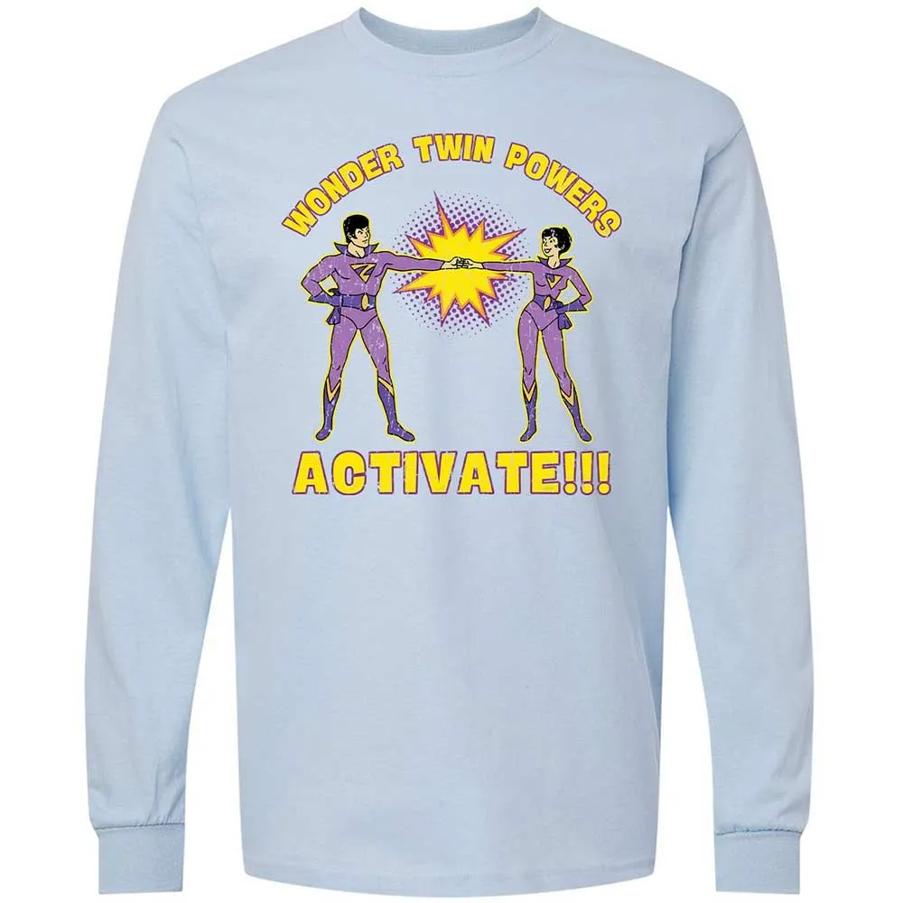 Long Sleeve T-Shirt - WC58D6PH - Light Blue - 18